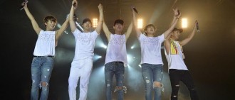 B1A4 首次香港演唱會完滿落幕 大哂唱功玩淋水
