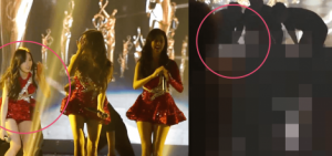 [突發消息]少女時代太妍在表演中從舞台上跌倒機關裝置,據稱已送往醫院救治(影片)