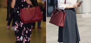尹恩惠Vs米蘭達·可兒同款包不同fu　機場時尚引國際媒體關注