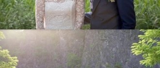 元斌-李奈映如電影般的婚禮照片被暴光