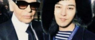 G-Dragon與老佛爺友情認證“真是黑白配啊！”