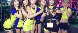 女子組合AOA獲得「Show! Champion」冠軍