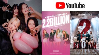 BLACKPINK 成為首個擁有兩支音樂視頻在 YouTube 上突破 20 億觀看次數的 K-Pop 藝人