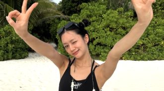 Hyeri 戒掉碳水化合物后變身完美苗條身材