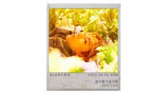 BIGBANG的太陽公開新曲《春夏秋冬》的個人海報，以令人驚訝的蓬鬆髮型展現全新魅力