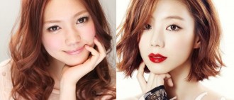 Fans分享了 Korean 及 Japanese makeup的對比照片