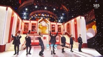 BTS防彈少年團《人氣歌謠》獲得第一位！在音樂節目已獲得四冠王