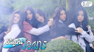 幕後花絮：NewJeans' [Light Jeans] 廣告牌藝人攝影