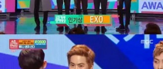 EXO奪得歌手部門人氣獎 對綜藝也有很大野心
