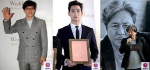 韓國人選出的最喜歡的明星：劉在石-金秀賢-崔岷植