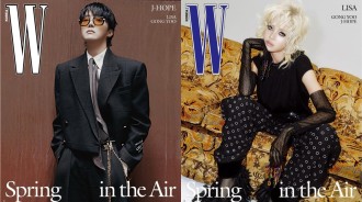 孔劉、J-Hope、Lisa登上《W Korea》春季刊封面，身著“Louis Vuitton”