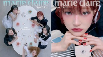KiiiKiii 展示 Z 世代的時髦妝容風格，與「Chanel Beauty」合作登上「Marie Claire」