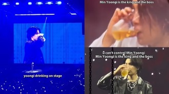 BTS' SUGA's on-stage drinking is being reexamined after DUI incident