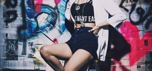 f(x)Luna瘦身成功美貌升級 穿迷你熱褲變身′壞女孩′