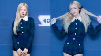 全昭彌被指責抄襲BLACKPINK Rosé，尤其是服裝和髮色的相似度