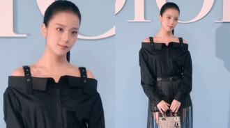 BLACKPINK的Jisoo在Dior的S/S 2025時裝活動中以驚艷造型亮相