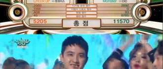 EXO新歌《音樂銀行》奪冠 創節目今年最高分