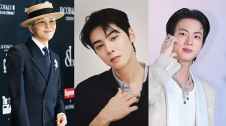 G-Dragon、Cha Eun Woo、& Jin 榮登三月個人男K-Pop偶像品牌價值排行榜首位