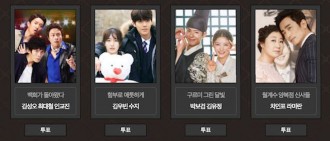 2016《KBS 演技大賞》情侶獎入圍名單