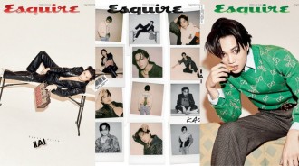 [EXO][新聞]220115 KAI身著GUCCI虎年系列 服飾登上《Esquire Korea》雜誌封面