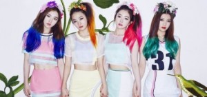 Red Velvet出道僅2週就登上人氣歌謠1位候補