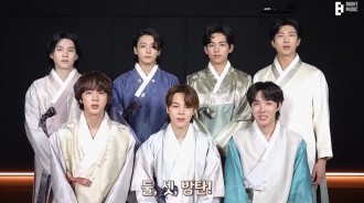 BTS 7人全部穿韓服新年問候！