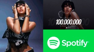 BLACKPINK LISA的「Rockstar」成為女性K-Pop獨唱歌手最快達到1億次Spotify流媒體播放的曲目