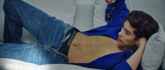 韓國男藝人成勛代言內衣品牌拍最新宣傳照 裸上身大秀胸肌腹肌！ 