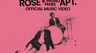 Ros&eacute; 和 Bruno Mars 的「APT.」觀看次數達到3億，打破K-pop獨唱記錄