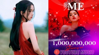 BLACKPINK JISOO的《ME》成為首位韓國女歌手單飛專輯在「YouTube Music」上播放量突破10億次