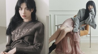 Nana 在《ELLE Korea》十月號的新畫報中展示了大膽的劉海造型